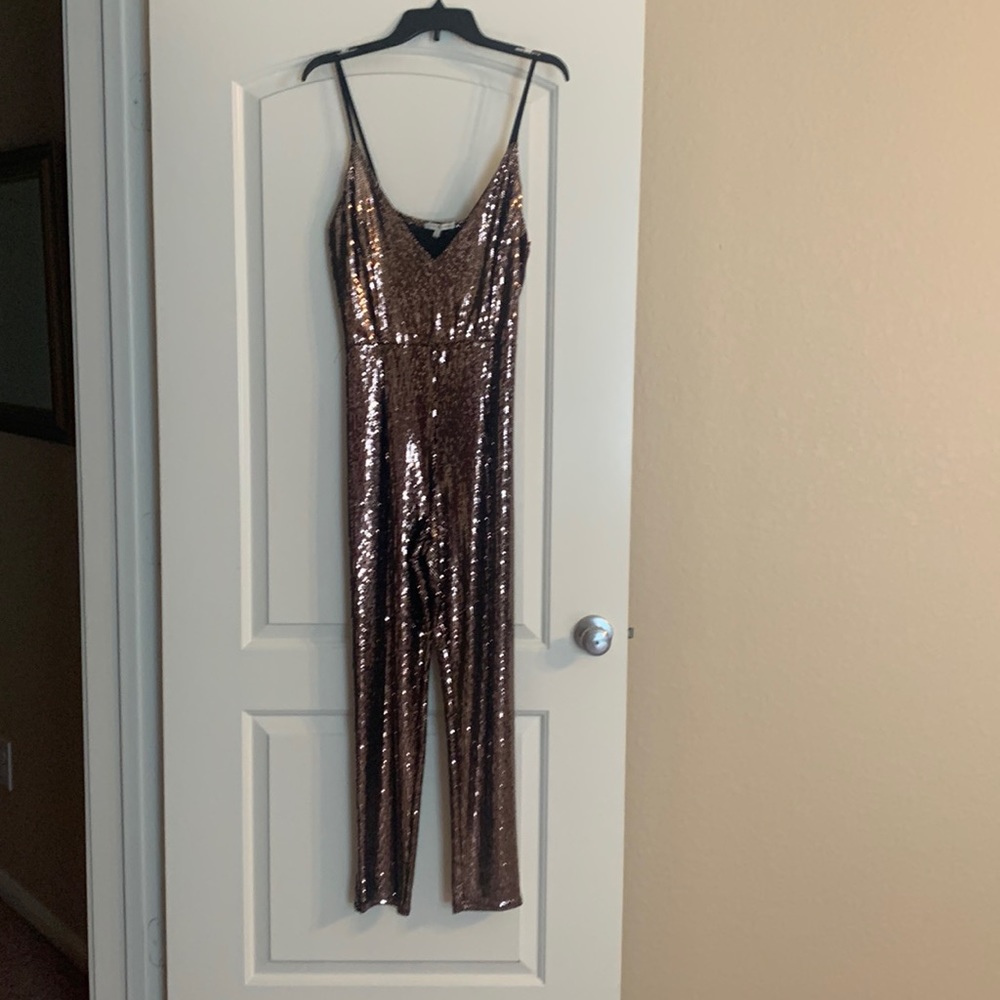 Sequined romper